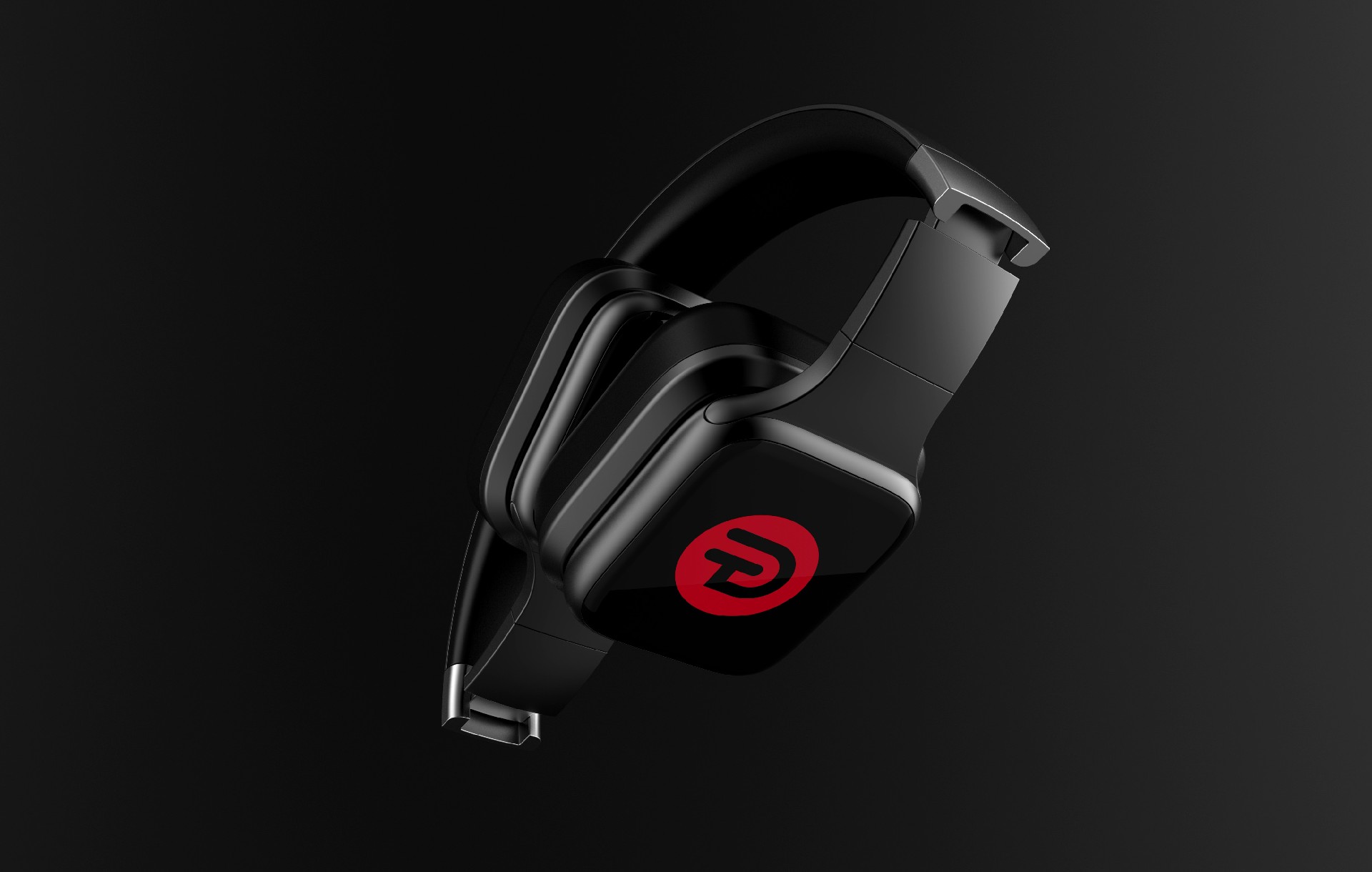 一款非常漂亮的國外無線藍(lán)牙耳機(jī)產(chǎn)品外觀設(shè)計(jì)